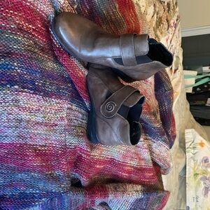 Remonte Brown Ankle Booties with Strap